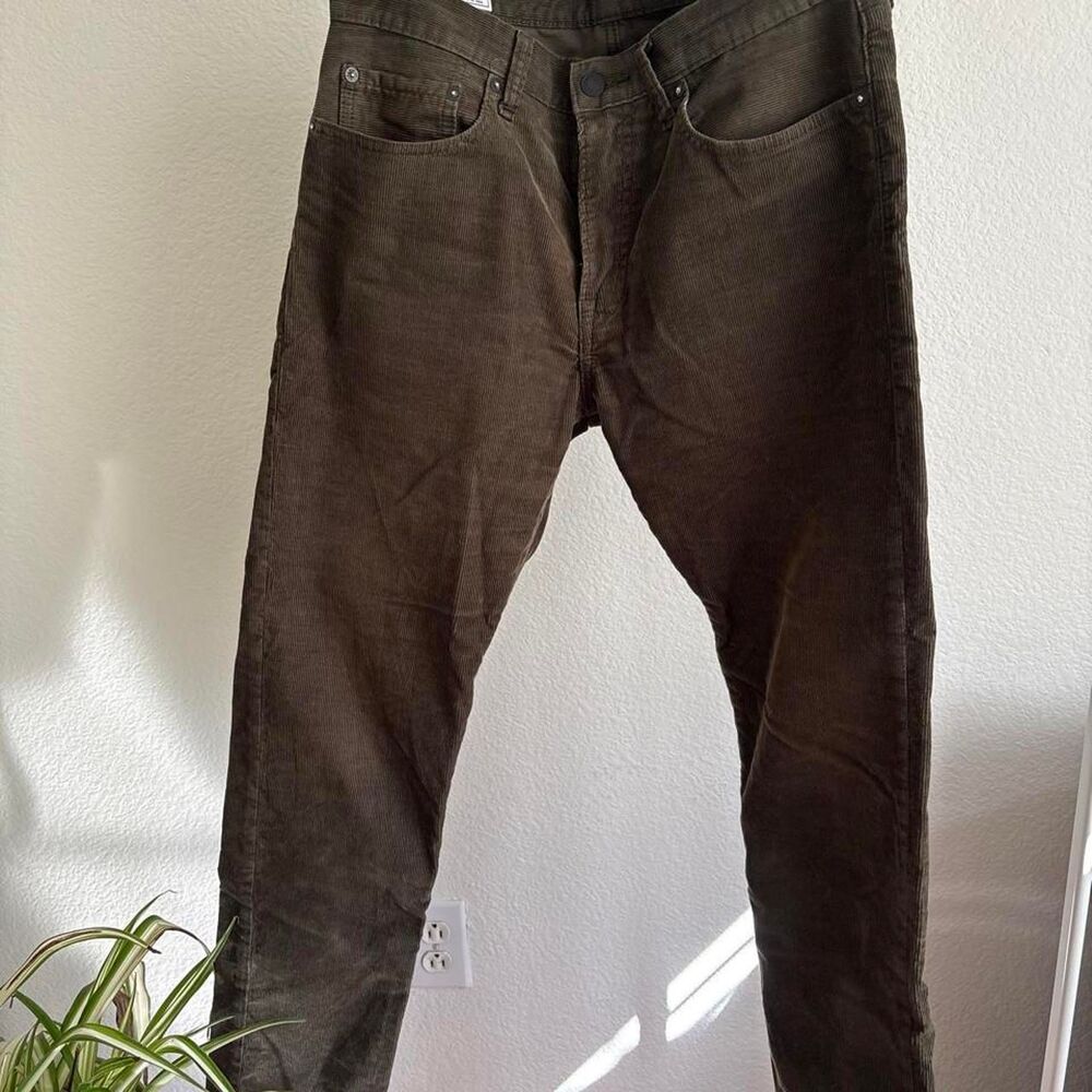 Gap Men's Khaki and Brown Trousers